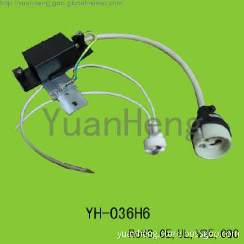 Lamp holder Assembly with VDE, UL and CE Product Approvals